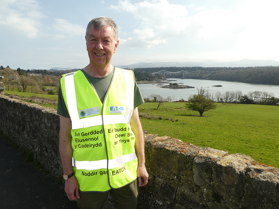 Council Chairperson walking for charity